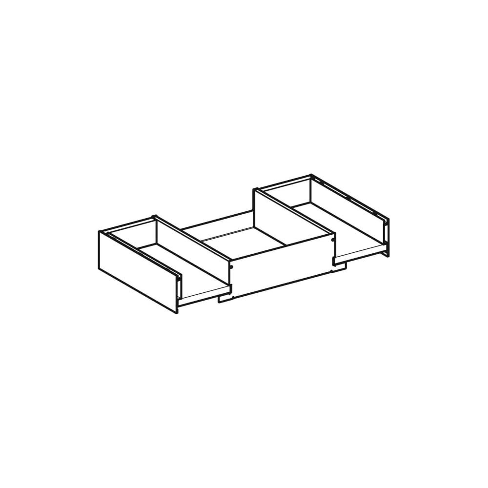 Geberit iCon obere Schublade für Unterschrank für Waschtisch, verkürzte Ausladung, B... GEBERIT-245270001 4025410582263 (Abb. 3)