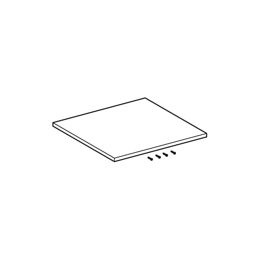 Geberit iCon Abdeckplatte für Seitenschrank Weiß/lackiert hochglänzend... GEBERIT-245295001 4025410582515 (Abb. 3)