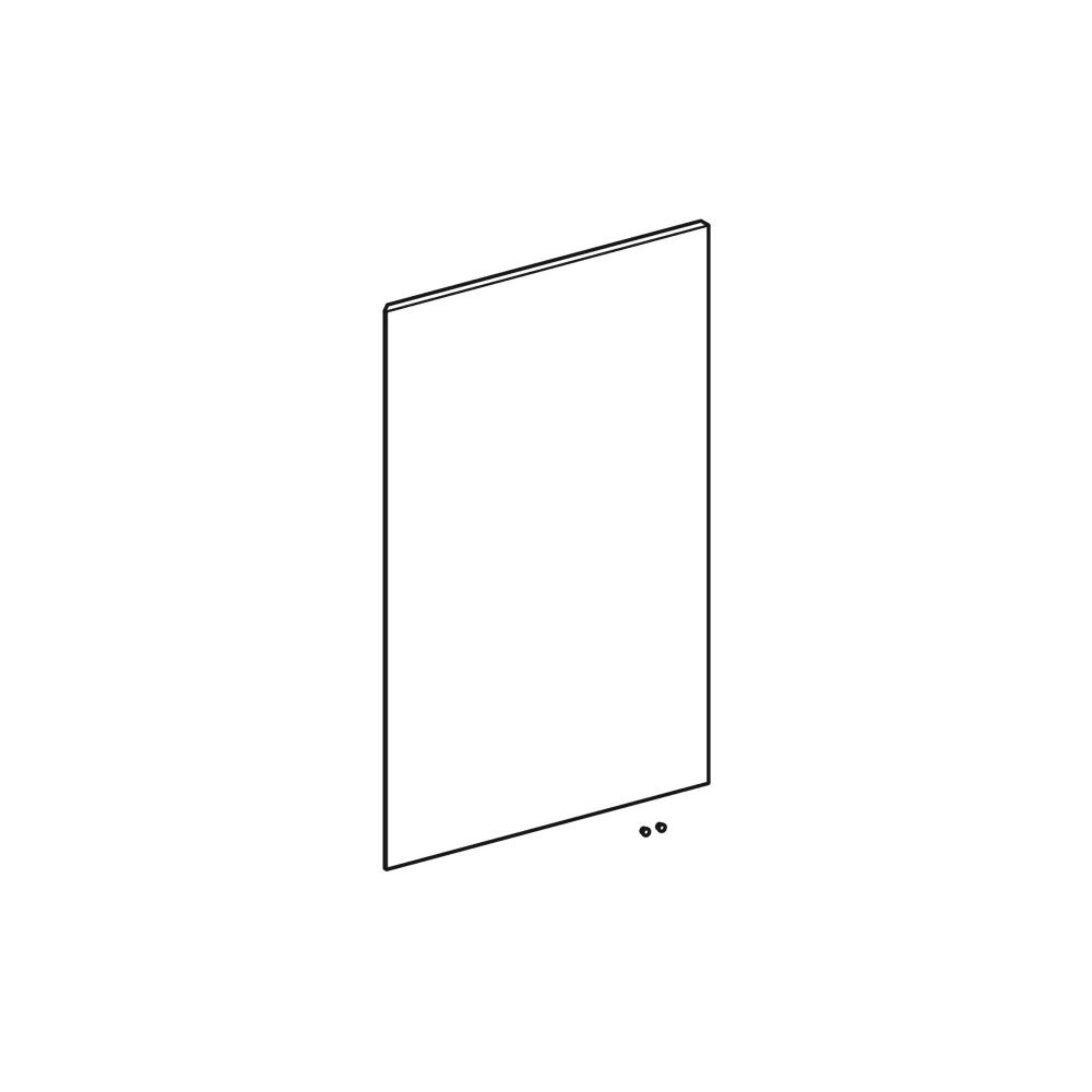 Geberit Acanto Tür für rechteckigen Hochschrank mit 1 Tür, 45x70cm, Weiß/Glas... GEBERIT-246094001 4064746023552 (Abb. 3)