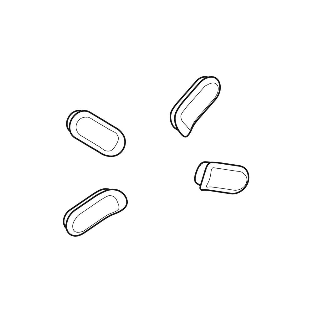 Geberit Puffer Set für WC-Sitz, 244837001... GEBERIT-244837001 4025410944979 (Abb. 3)