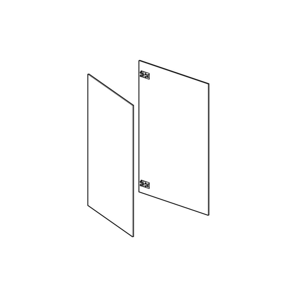 Geberit Set Türen kurz, für Geberit ONE Spiegelschrank, ab Baujahr 2021, Nennbreite ... GEBERIT-244898001 4025410934796 (Abb. 3)