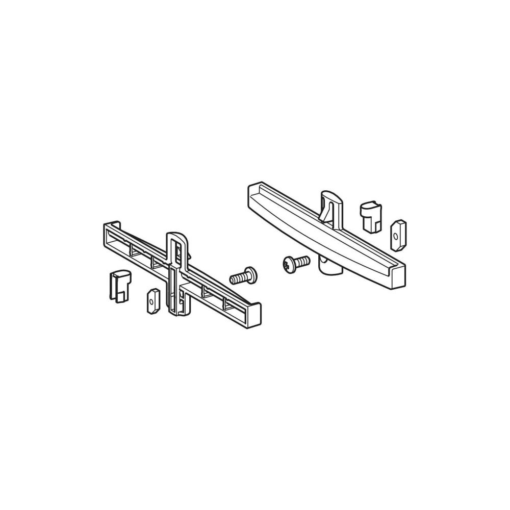 Geberit Set Träger für Glaseinlegeboden, ONE Spiegelschrank, ab Baujahr 2021... GEBERIT-244887001 4025410934680 (Abb. 4)