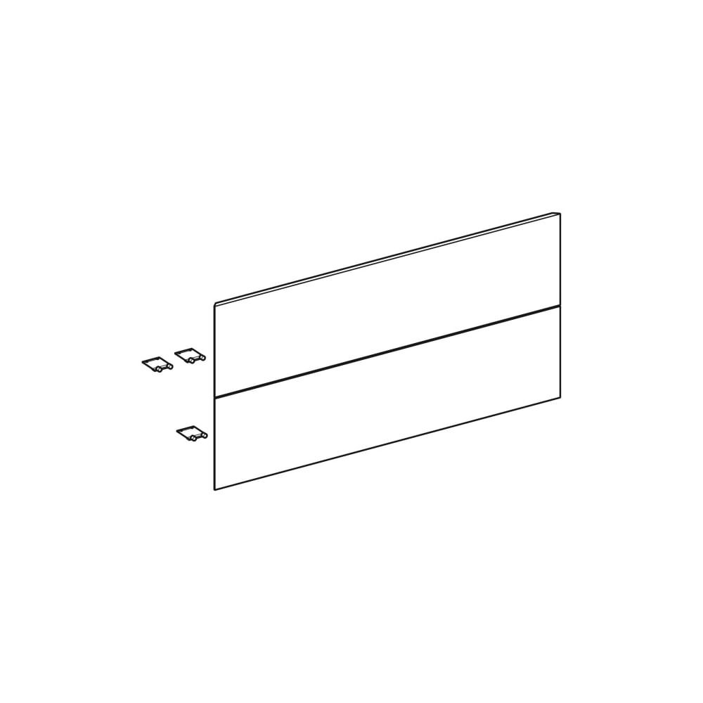 Geberit Set Schubladenfronten für ONE Unterschrank für Waschtisch, 2 Schubladen, B 1... GEBERIT-245142001 4025410577887 (Abb. 3)