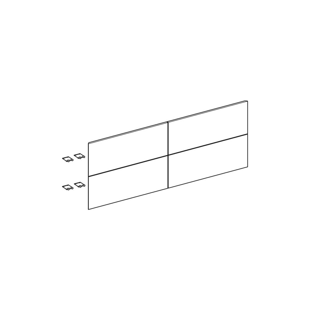 Geberit Set Schubladenfronten für ONE Unterschrank für Waschtisch, 4 Schubladen 135c... GEBERIT-245613008 4025410707239 (Abb. 3)