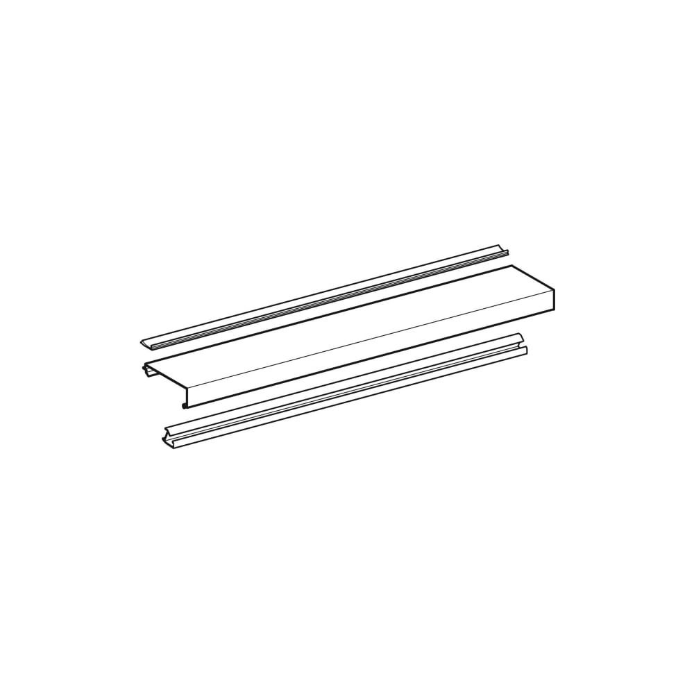 Geberit Set Lichtblenden für Waschtisch-, Nischenbeleuchtung, für Geberit ONE Spiege... GEBERIT-245006001 4025410562470 (Abb. 3)