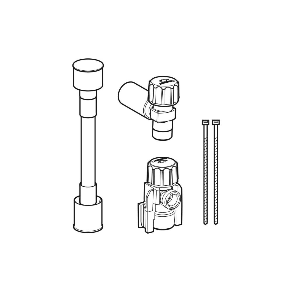 Geberit Wasseranschlussset für Geberit AquaClean Mera Classic WC-Komplettanlage Stan... GEBERIT-244115001 4025416222941 (Abb. 3)