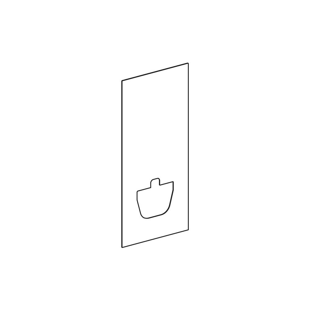 Geberit Frontverkleidung für Geberit Monolith Sanitärmodul für Wand-WC, Höhe 114cm B... GEBERIT-242662JV1 4025410954756 (Abb. 3)