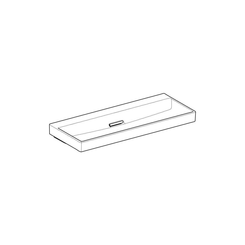 Geberit ONE Waschtisch Abgang horizontal, B 120cm, Tiefe 48cm, ohne Hahnloch, ohne Ü... GEBERIT-505047001 4025410593986 (Abb. 3)