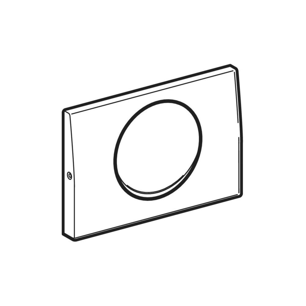 Geberit Delta 10 Drückerplatte für Spül-Stopp-Spülung, verschraubbar... GEBERIT-115101005 4025410652768 (Abb. 6)