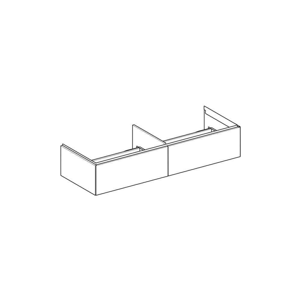 Geberit ONE Unterschrank für Waschtisch, 2 Schubladen, Breite Waschtisch 135cm, H 26... GEBERIT-505076004 4025410630353 (Abb. 4)