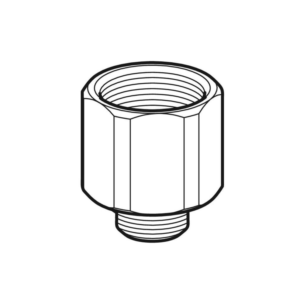 Geberit Adapter Rohrgewinde G 3/4", Rohrgewinde G 1", verzinkt... GEBERIT-362875261 4025410646170 (Abb. 3)