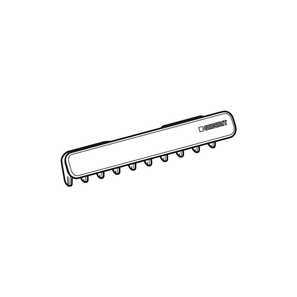 Geberit ONE Ablaufblende mit Kammeinsatz, Magnetbefestigung, Mattschwarz, easy-to-cl... GEBERIT-505082141 4025410065803 (Abb. 3)