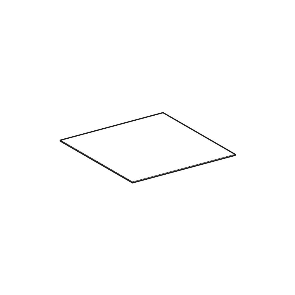Geberit ONE Abdeckung für Seitenschrank und Seitenelement, Glas 45x0,6x46,5cm, lava,... GEBERIT-505082002 4025410646804 (Abb. 3)