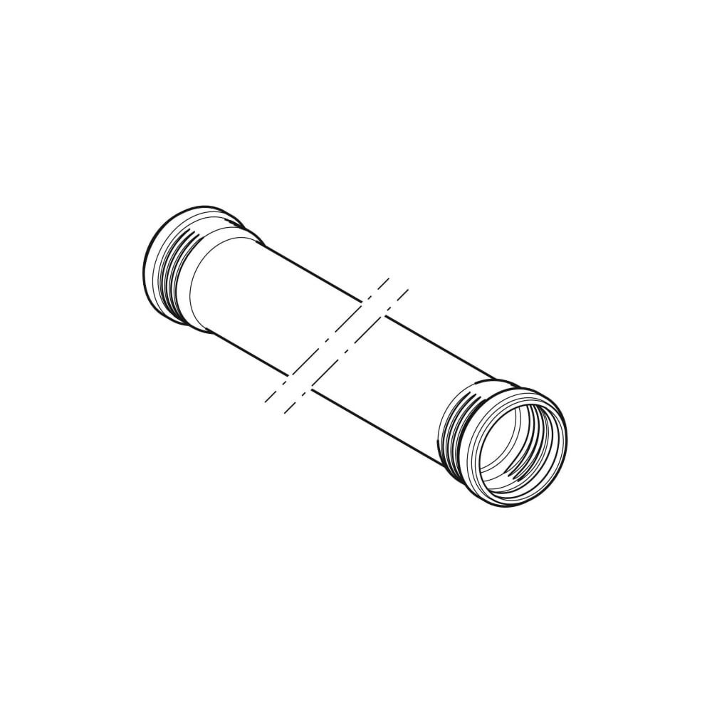 Geberit Silent-Pro Rohr mit zwei Muffen Außendurchmesser 90mm, Länge 300cm... GEBERIT-393414141 4025416451013 (Abb. 3)