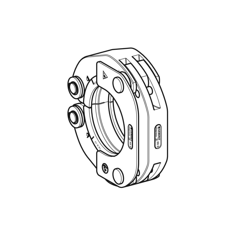 Geberit Mapress Pressschlinge Typ 2XL/Typ 3 Außendurchmesser 76,1mm... GEBERIT-90797 4024723907978 (Abb. 3)