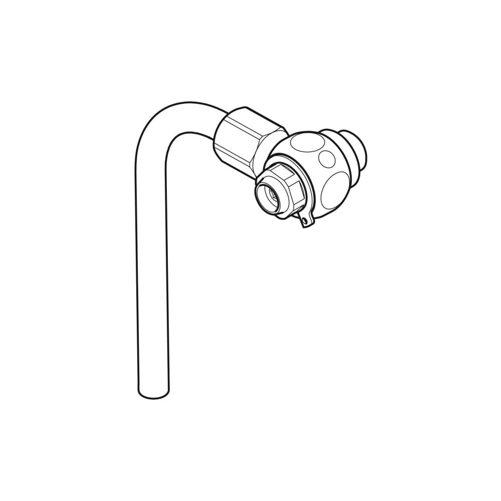 Geberit Probenahmeventil Rohrgewinde G 1/4"... GEBERIT-619709001 4025410651617 (Abb. 3)