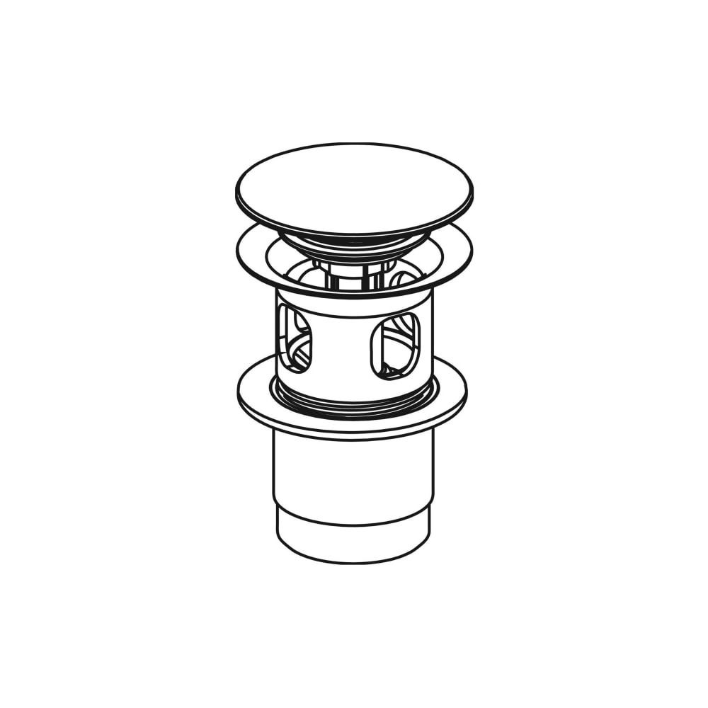 Geberit Ablaufventil mit Druckbetätigung, Hochglanz verchromt... GEBERIT-152076211 4025410698629 (Abb. 3)