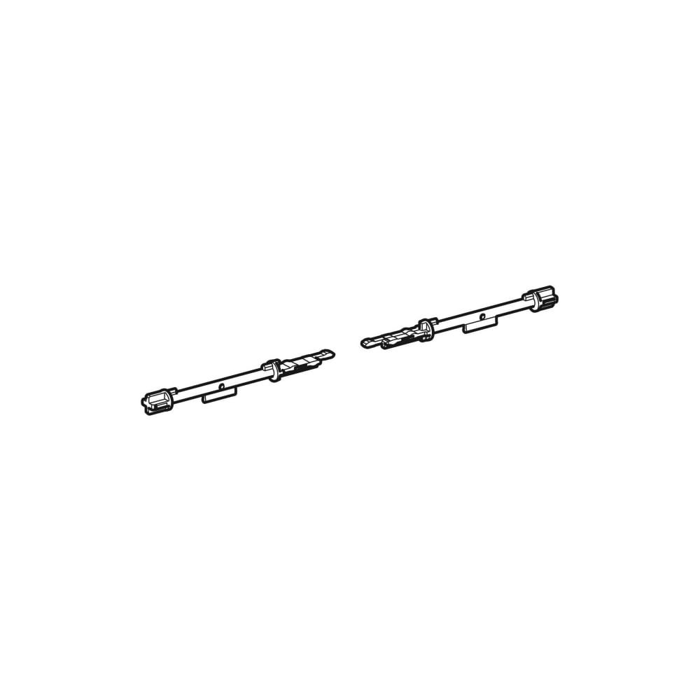 Geberit Set Verbindungsstück für Stabilisierungsstange für ONE Waschtischunterschran... GEBERIT-245626001 4025410707789 (Abb. 3)