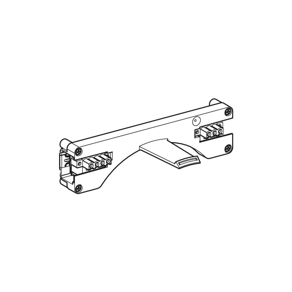 Geberit Zwischenboden mit Anschlussklemmen, für Buskonverter... GEBERIT-245565001 4025410703217 (Abb. 3)