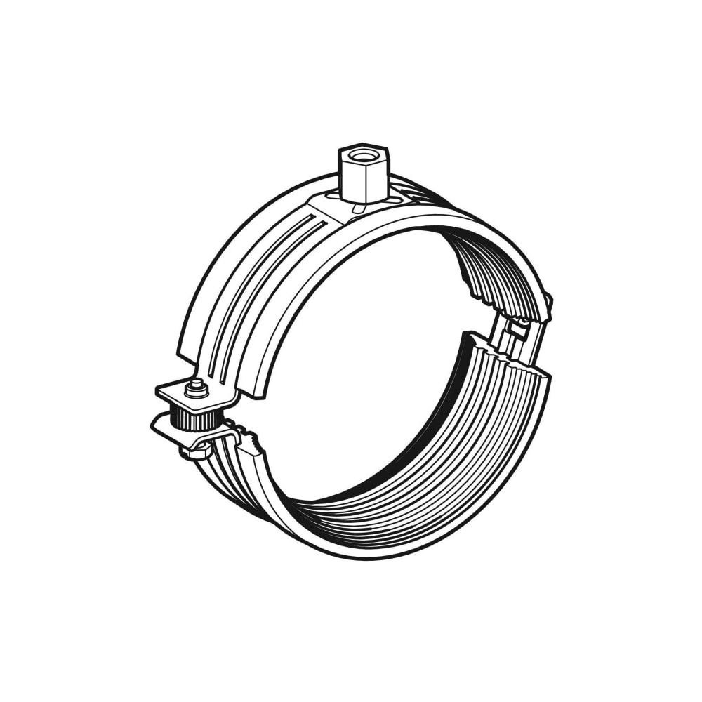 Geberit Rohrschelle gedämmt, mit Gewindemuffe M8/M10... GEBERIT-393299261 4025416474197 (Abb. 3)