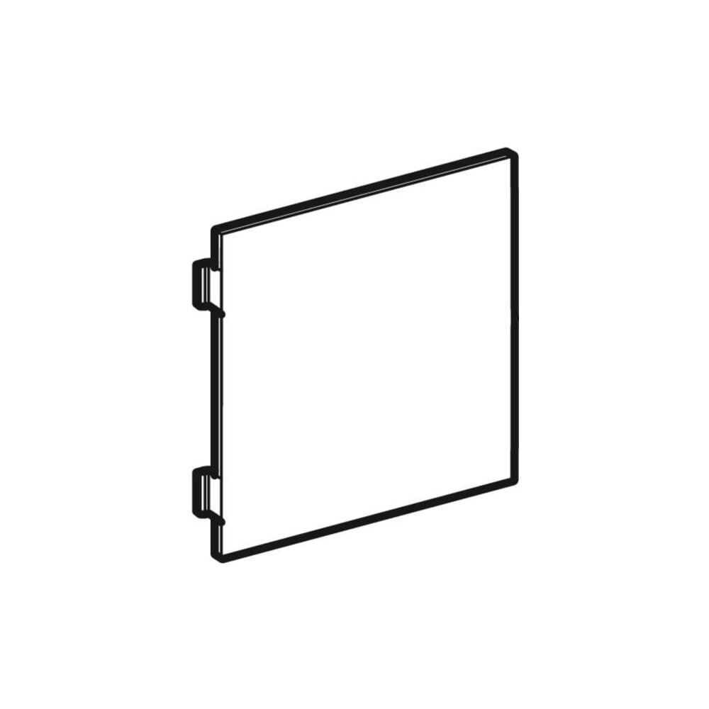 Geberit Typ 30 Abdeckplatte Infrarot-Fenster für Urinalsteuerung mit elektronischer ... GEBERIT-243459001 4025416843306 (Abb. 1)