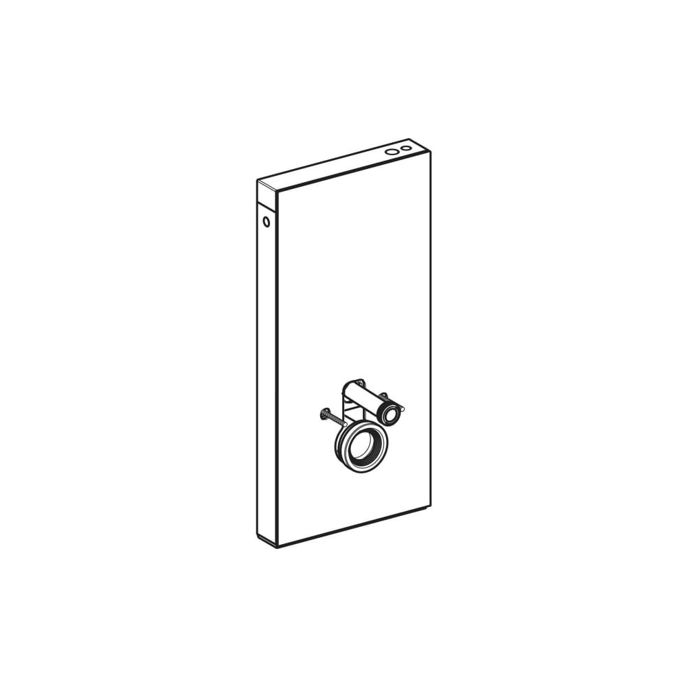 Geberit Monolith Plus Sanitärmodul für Wand-WC 101cm, Frontverkl.Steinzeug Schiefero... GEBERIT-131222007 4025410763174 (Abb. 3)