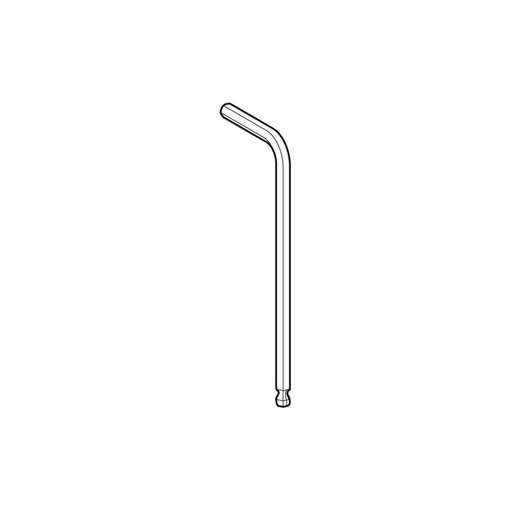 Geberit I6k-Schlüssel mit Kugelkopf für Wand-WC, Befestigung EFF3... GEBERIT-245467001 4025410692931 (Abb. 3)