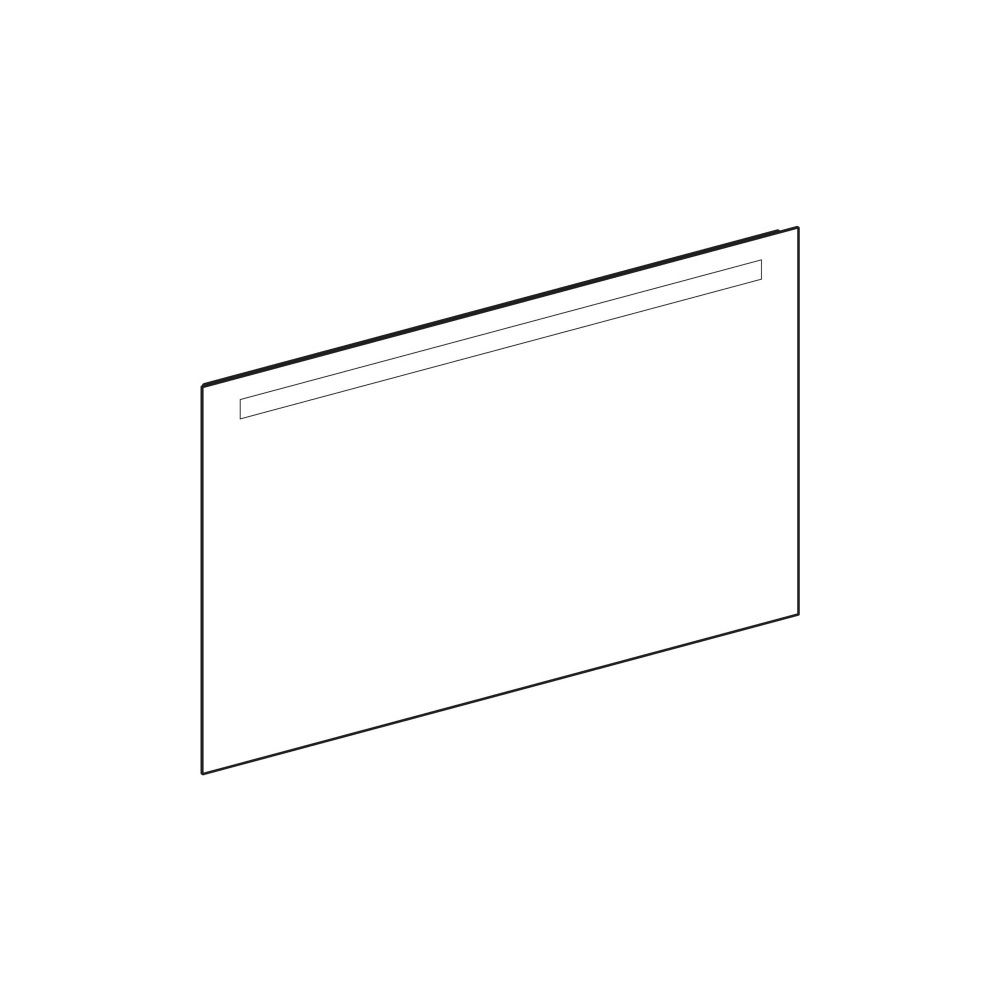 Geberit Option Basic Square Lichtspiegel Beleuchtung oben, 120x70x3cm, Aluminium elo... GEBERIT-502810001 4025410060235 (Abb. 3)