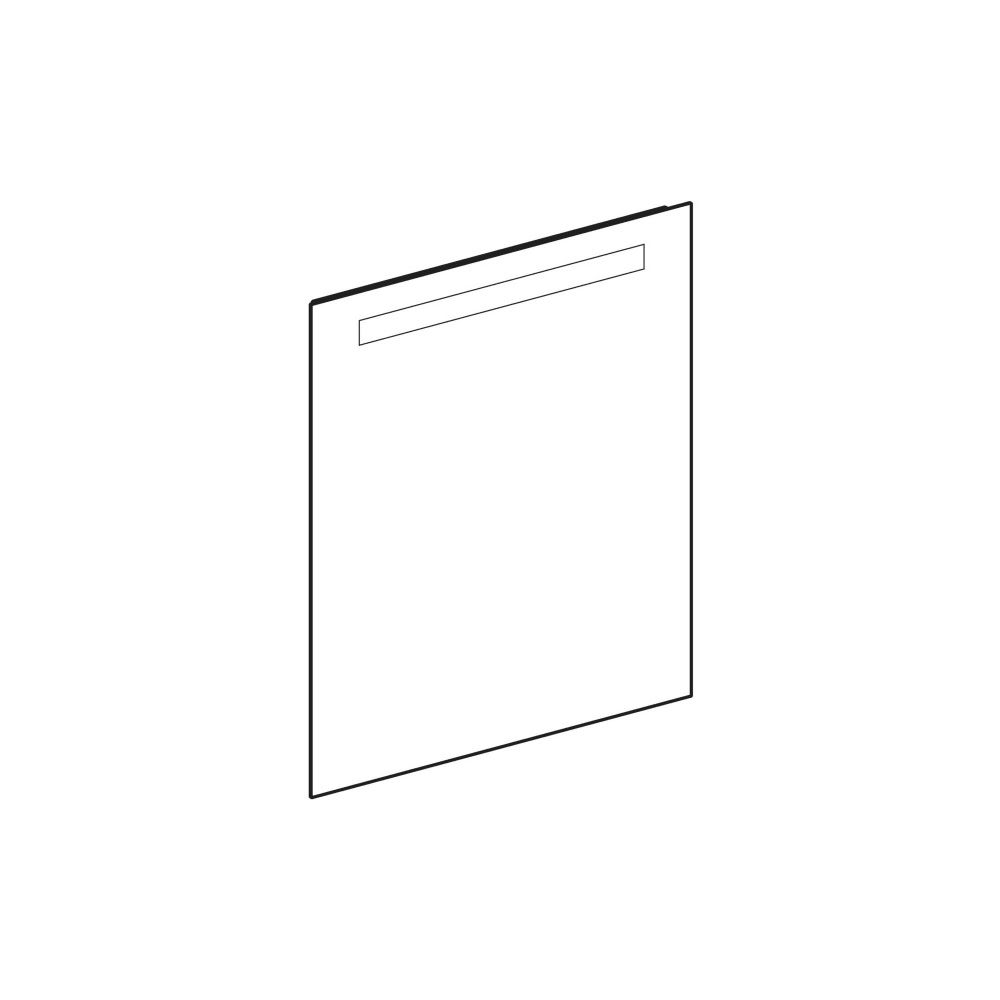 Geberit Option Basic Square Lichtspiegel Beleuchtung oben, 60x70x3cm, Aluminium elox... GEBERIT-502805001 4025410060181 (Abb. 3)