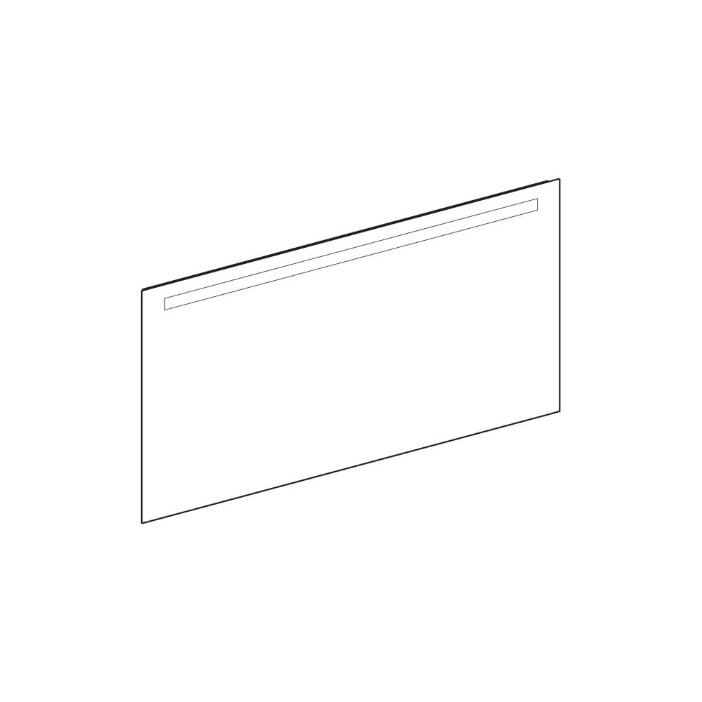 Geberit Option Basic Square Lichtspiegel Beleuchtung oben, 140x70x3cm, Aluminium elo... GEBERIT-502811001 4025410060242 (Abb. 3)