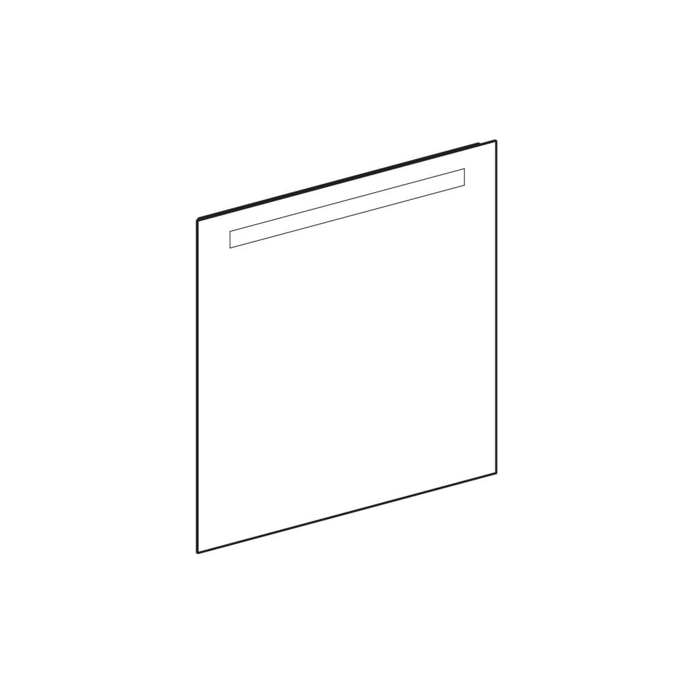 Geberit Option Basic Square Lichtspiegel Beleuchtung oben, 70x70x3cm, Aluminium elox... GEBERIT-502806001 4025410060730 (Abb. 3)