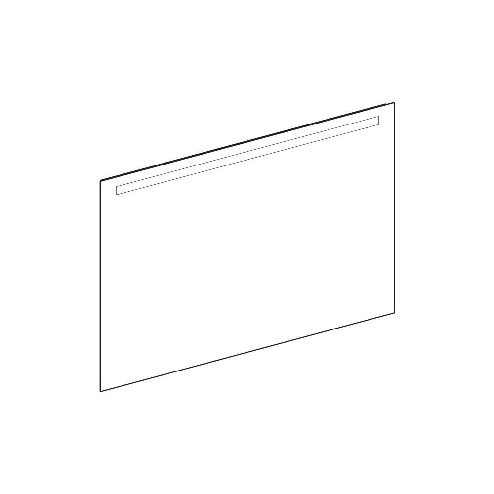 Geberit Option Basic Square Lichtspiegel Beleuchtung oben, 140x90x3cm, Aluminium elo... GEBERIT-502816001 4025410060297 (Abb. 3)