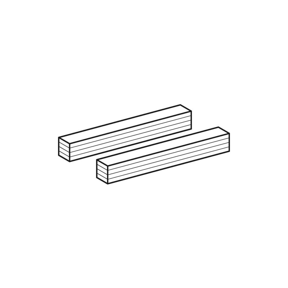 Geberit Duofix Set Paneelstreifen, verleimt, 2 Stück... GEBERIT-111288001 4025410076601 (Abb. 3)