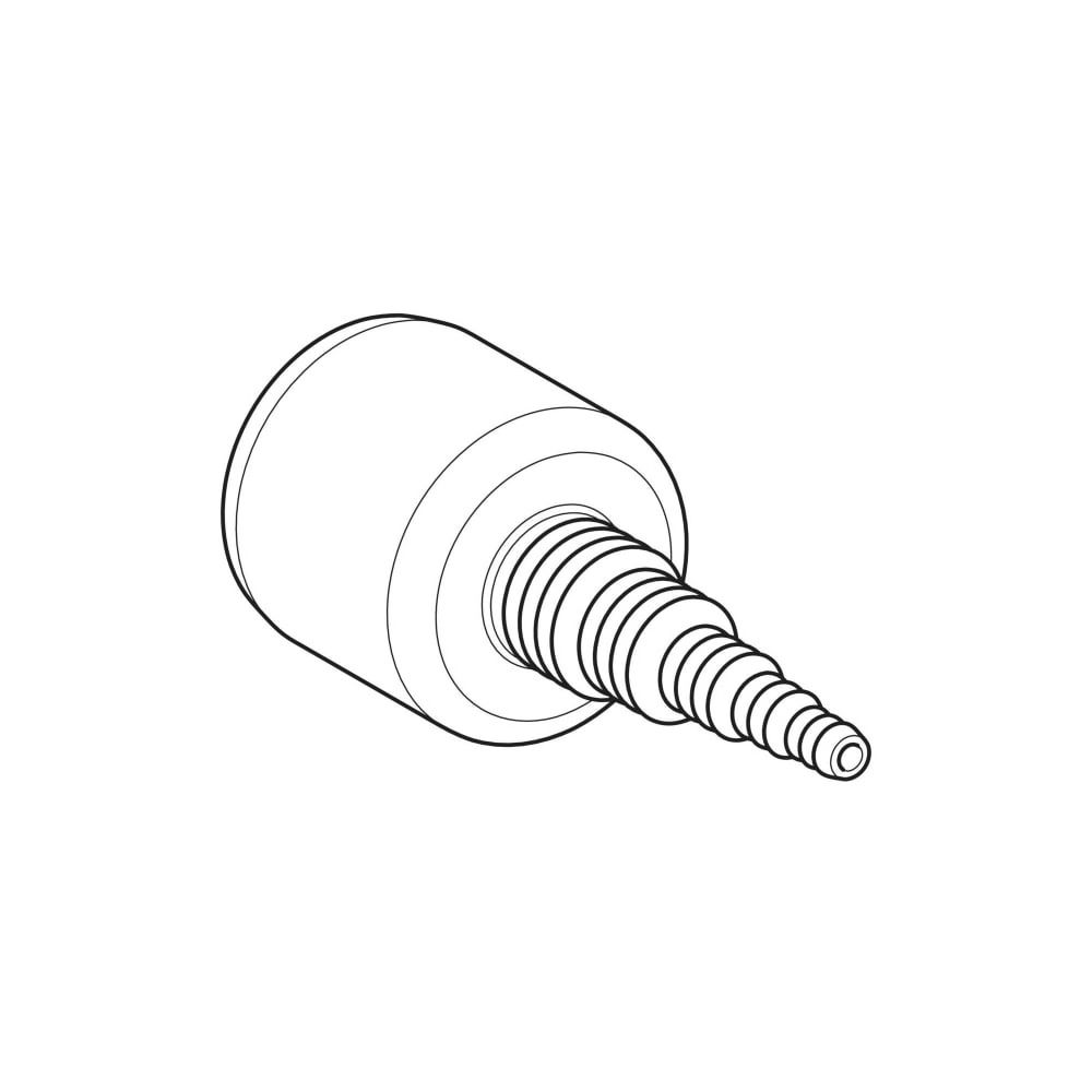 Geberit Adapter für Schlauchanschluss für Geräte, Nennweite 50mm, Außendurchmesser 5... GEBERIT-152910161 4025410078384 (Abb. 3)