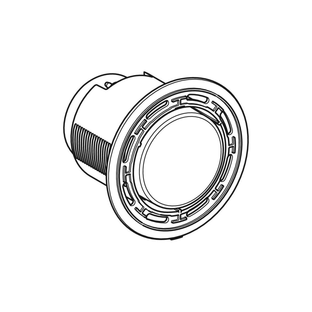 Geberit Drücker für Typ 01 Fernbetätigung pneumatisch, Round, für 1-Mengen-Spülung, ... GEBERIT-243395JQ1 4025410741172 (Abb. 3)