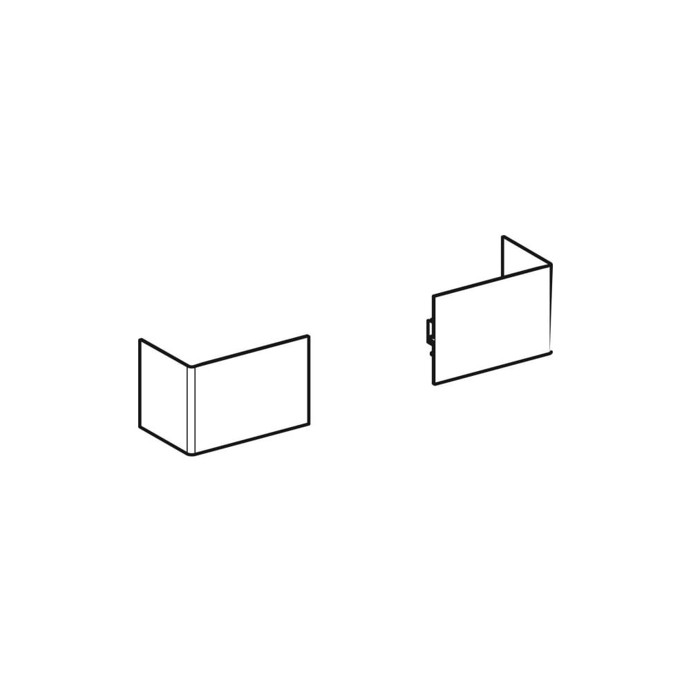 Geberit Abdeckung unten, für Geberit Monolith Sanitärmodul für Stand-WC, Mittelgrau/... GEBERIT-243444JF1 4025416841944 (Abb. 3)