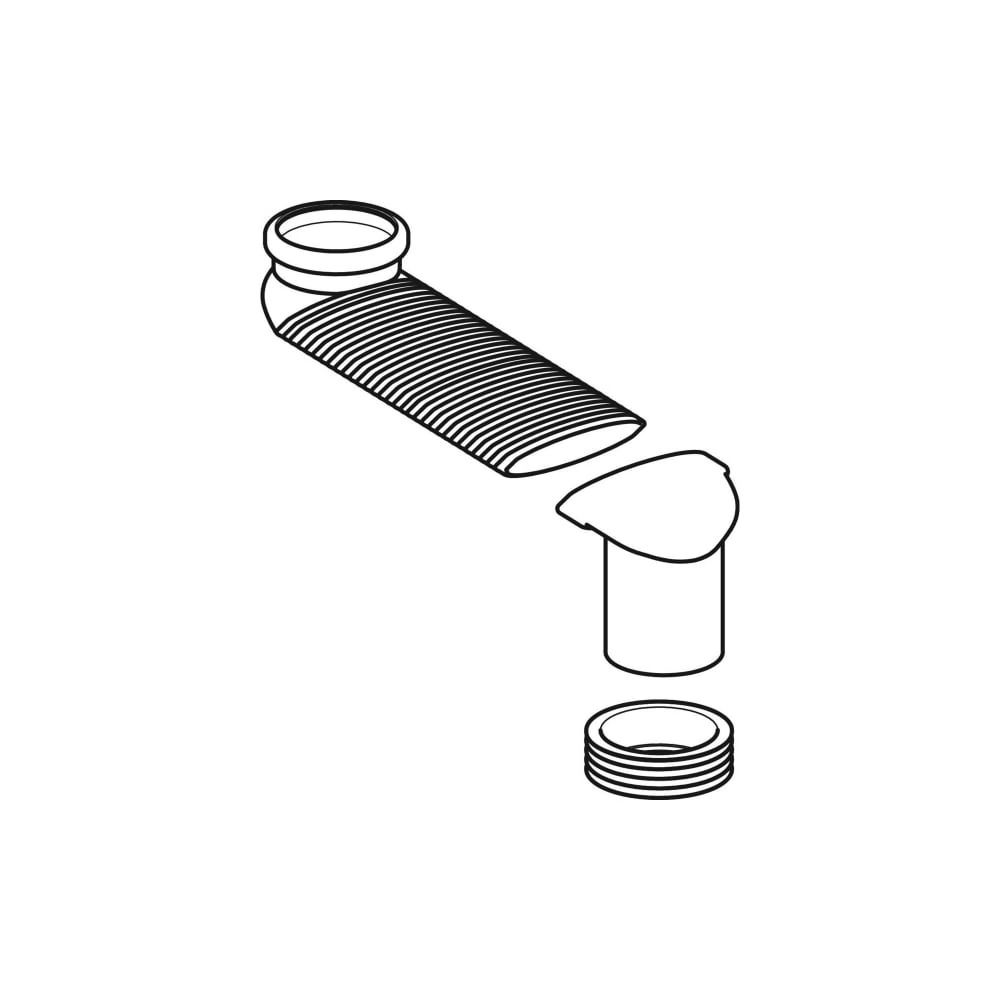 Geberit Set Versprungbogen für Stand-WC... GEBERIT-131199111 4025416633020 (Abb. 3)