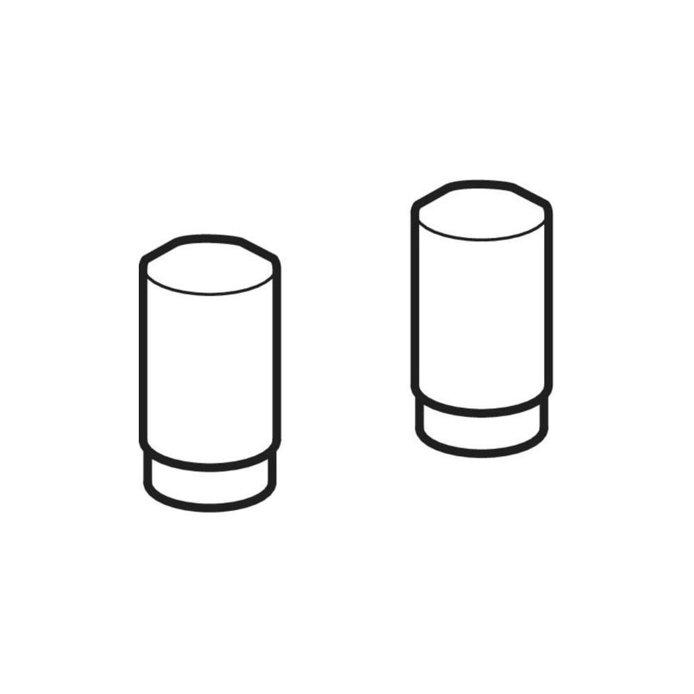 Geberit Set Gummidübel für Scharniere für WC-Sitz... GEBERIT-597113000 4022009277203 (Abb. 3)