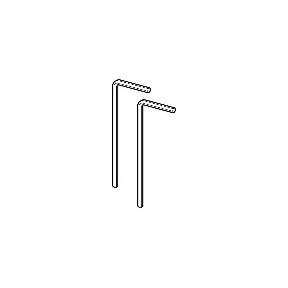 Geberit Set Innensechskantschlüssel für Wand-WC, 2 Stück... GEBERIT-597210000 4022009353808 (Abb. 3)