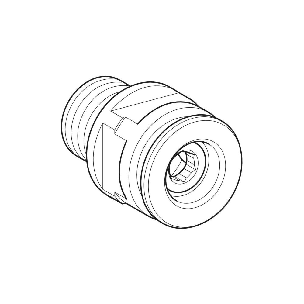 Geberit Wasseranschluss für Aufputz Druckspüler... GEBERIT-245731001 4025410062345 (Abb. 3)