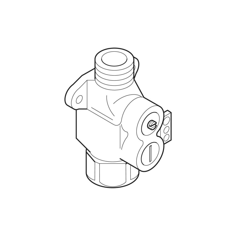 Geberit Absperrkolben für Urinalsteuerung, für Highline... GEBERIT-243012001 4025416050919 (Abb. 3)
