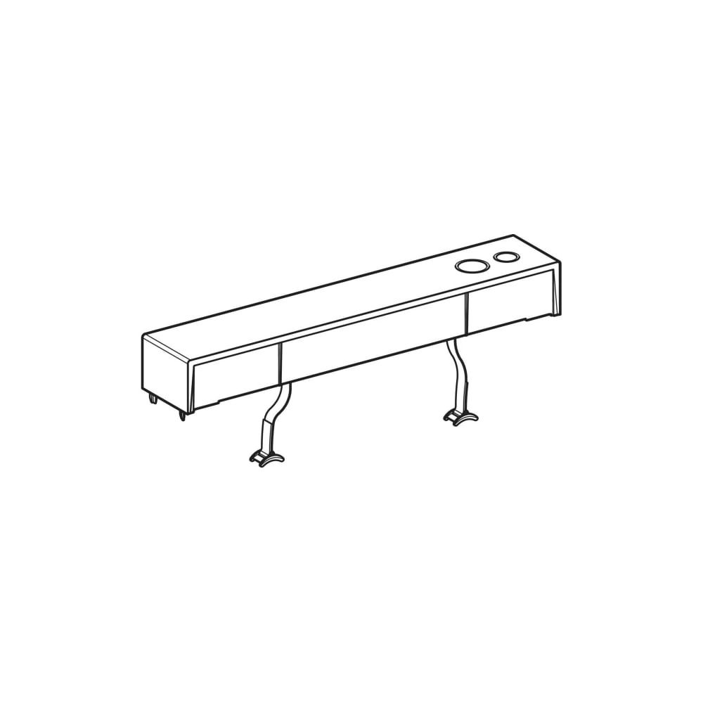 Geberit Spülkastendeckel für Monolith Plus Sanitärmodul für WC, Schwarzchrom/Alumini... GEBERIT-245642001 4025410763921 (Abb. 3)