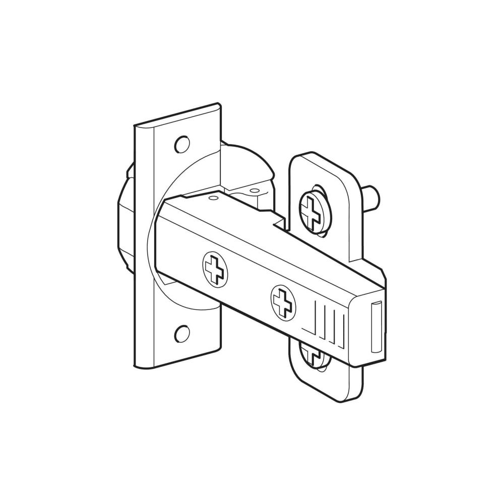 Geberit Renova Comfort Scharnier, 598870000... GEBERIT-598870000 4022009319842 (Abb. 1)