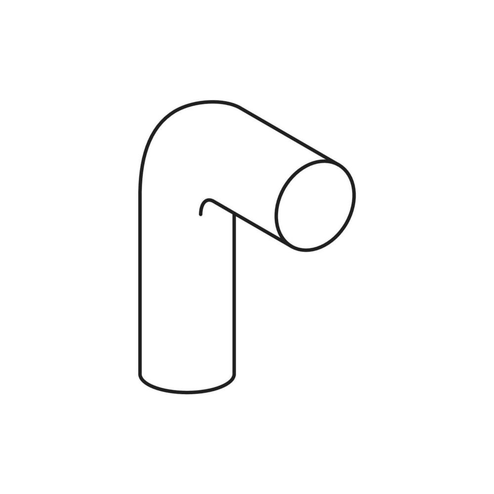 Geberit Anschlussbogen für Bidet 88,5 Gr, PE... GEBERIT-241067161 4025416557876 (Abb. 3)
