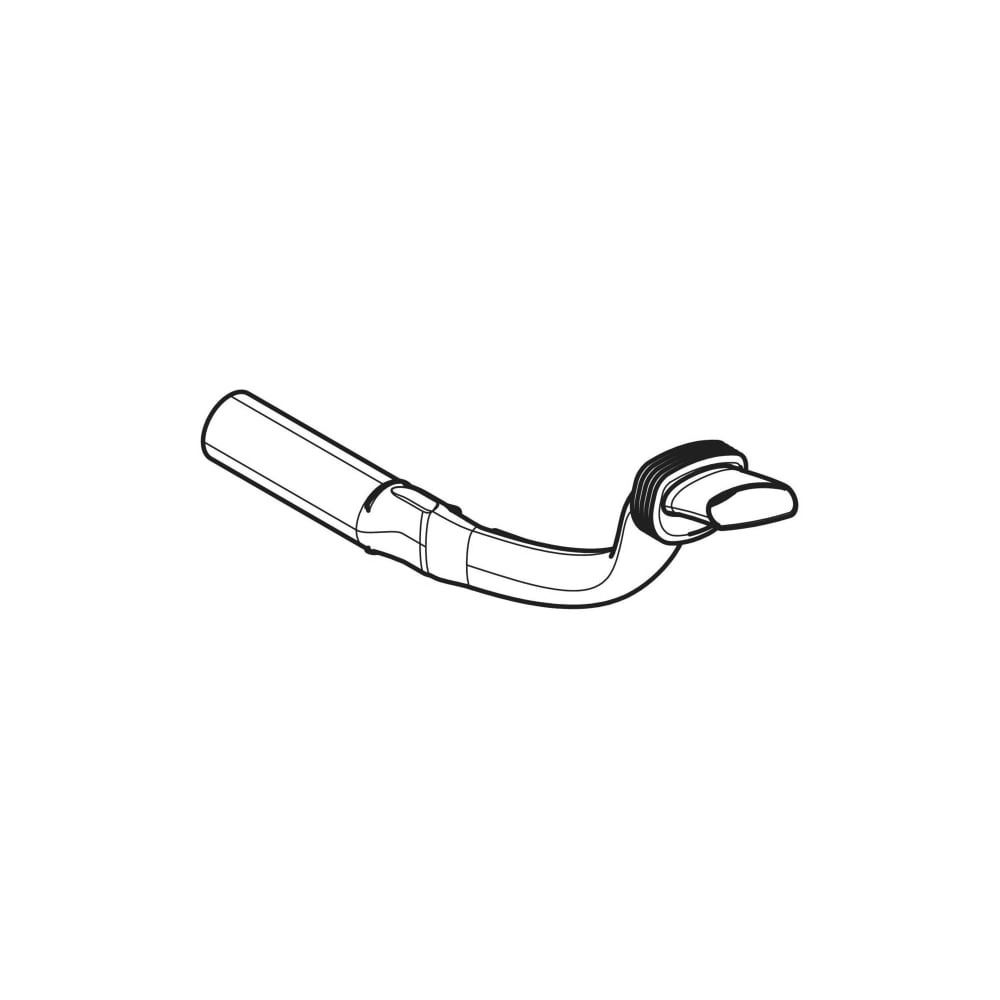 Geberit Zulaufbogen für Geberit AquaClean Alba, Sela Square... GEBERIT-245825001 4025410095121 (Abb. 3)