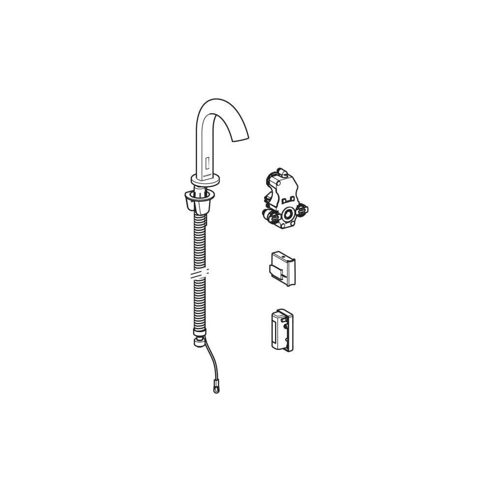 Geberit Piave Waschtischarmatur Standmontage, Generatorbetrieb, für UP-Funktionsbox ... GEBERIT-116185211 4025416834724 (Abb. 5)