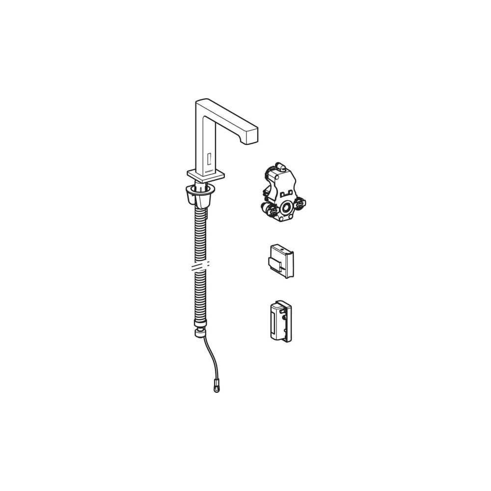 Geberit Brenta Waschtischarmatur, Standmontage, Generatorbetrieb, für UP-Funktionsbo... GEBERIT-116195141 4025410064059 (Abb. 3)