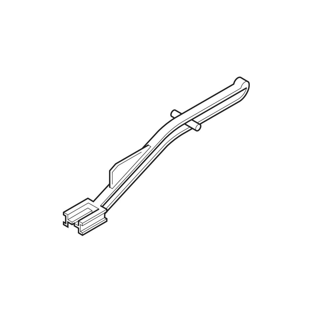 Geberit Drückerstange für Typ NUVO Unterputzspülkasten, Alpinweiß... GEBERIT-889110111 4025416050001 (Abb. 3)