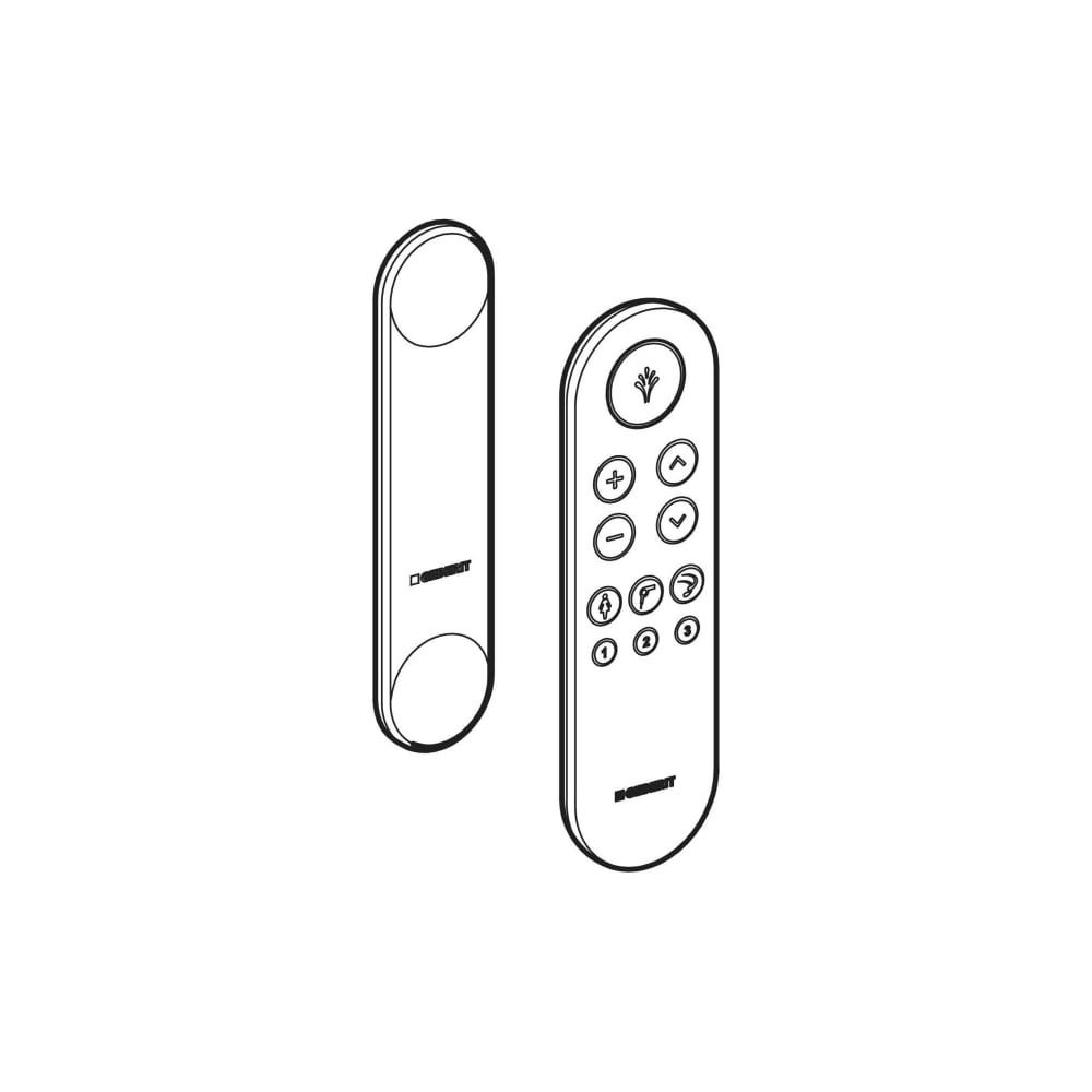 Geberit Fernbedienung für Geberit AquaClean Mera Classic Stand-WC, ab Baujahr 2024, ... GEBERIT-245830011 4064746001307 (Abb. 3)