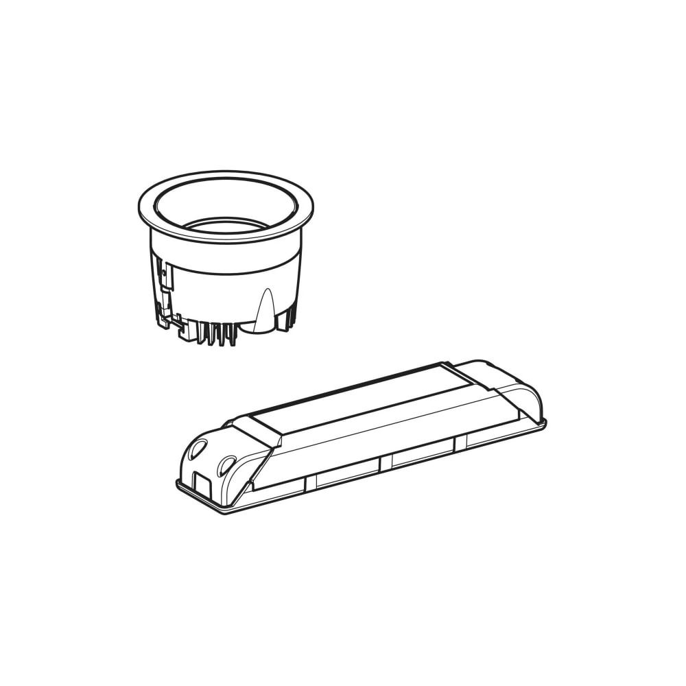 Geberit LED Deckenspot mit DALI für ComfortLight, Weiß... GEBERIT-502925011 4025410086297 (Abb. 3)